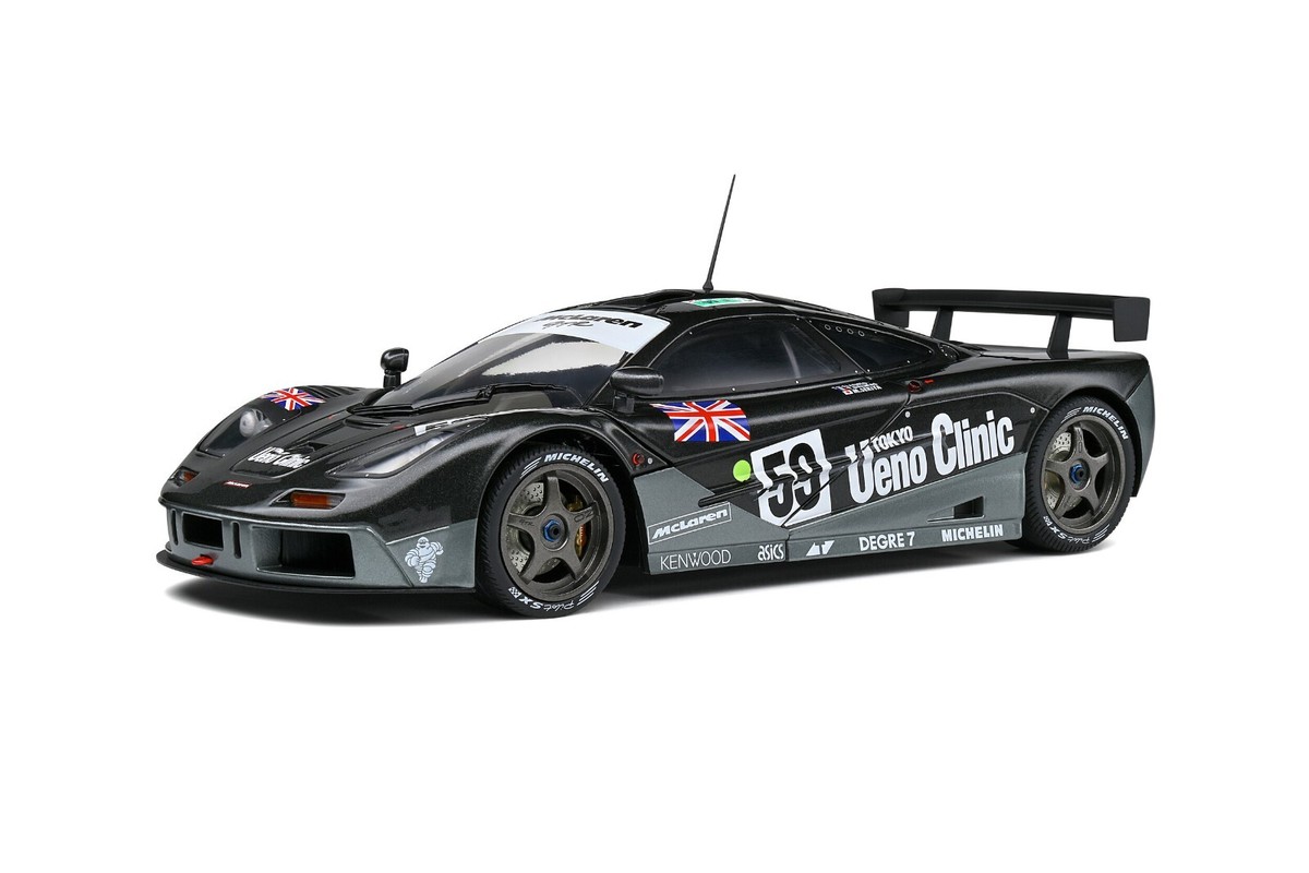 McLAREN F1 GTR SHORT TAIL UENO CLINIC 24H LeMANS WINNER '95 1:18