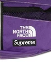 Sac taille fendue Supreme The North Face marron/violet DS NEUF