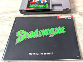 NES  Shadowgate Spiel OVP  Mit Anleitung