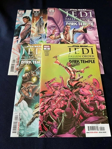 Star Wars Jedi of the Fallen Order Dark Temple #1-5 Complete 2019 miniseries