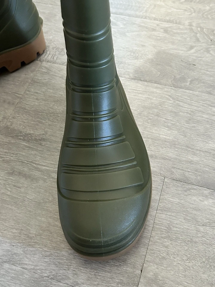 Bota de goma Oliver Safety punta de acero resistente a pinchazos metatarsianos USA6 EU38 AUS5 Foto 2 de 4