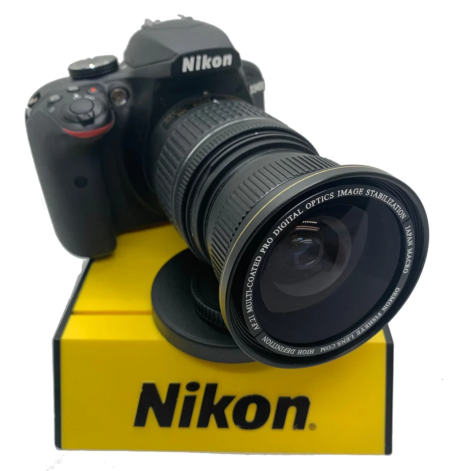 AF 67MM 18K FISHEYE LENS + MACRO LENS FOR Nikon NIKKOR Z 85mm f/1.8 S Lens 180° - Image 2 of 4