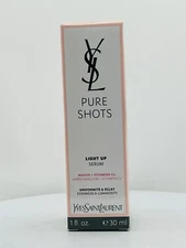 Yves Saint Laurent YSL Pure Shots Light UP Serum Brightening 1oz / 30ml (NIB)