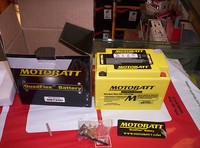 Batterie Motobatt AGM MBTX9U Potenziert BQ031 YTX9BS YT12ABS YTZ12S YTZ14S