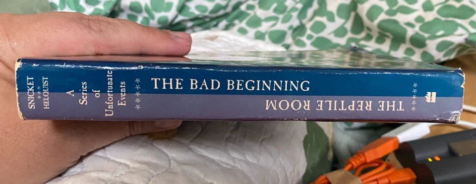 Lemony Snicket A Series Of Unfortunate Events ARC Bad Beginning & Reptile Room - Image 3 of 4