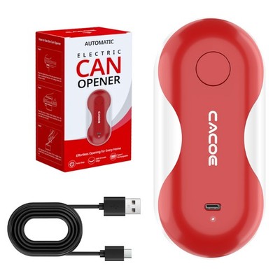CACOE Automatic Smart Electric Can Opener with Auto Stop & USB-C Charging - C...