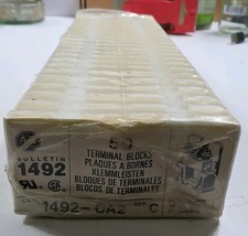 Allen-bradly Bulletin1492 Cat. 1492-CA2 Ser. C Terminal Blocks -New- box of 50