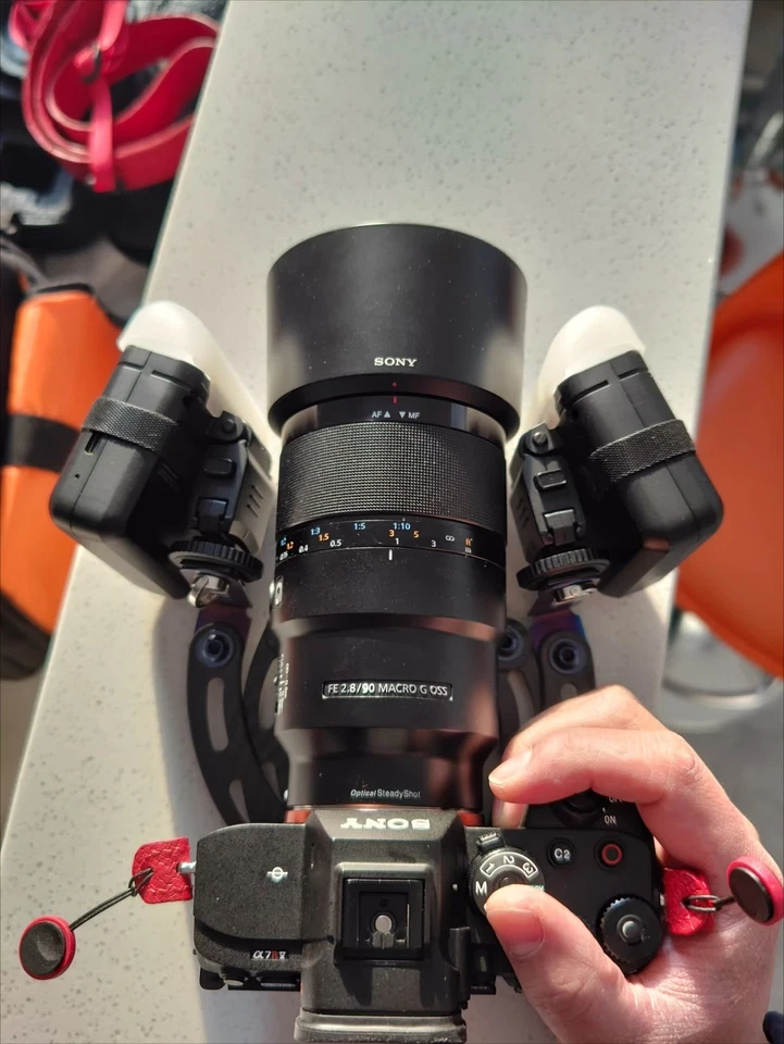 Гибкий двойной рычаг вспышки кронштейн мини-RC кронштейны для макросъемки для камер - Изображение 2 из 4