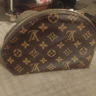 Louis Vuitton Monogram Vanity Makeup Large And Medium Case Travel Bags