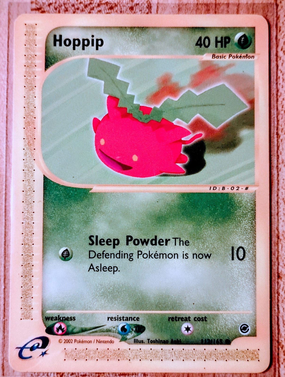 Pokémon TCG Hoppip Expedition Base Set 112/165 Regular Common NM M2