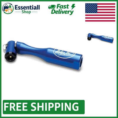#ad #ad Pro Fill Air Chuck Blue Lightweight Motorcycle Tool for Easy Tire Inflation $62.69