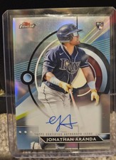 2023 Finest #FA-JA Jonathan Aranda Finest Refractor Auto Rookie RC