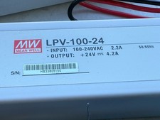 MEAN WELL LPV-100-24 24V 4.2A Dc