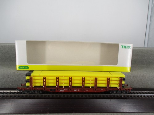 Trix Spur H0 23961 Güterwagen Rungenwagen der DB mit Ladung in OVP | Zustand: Gebraucht