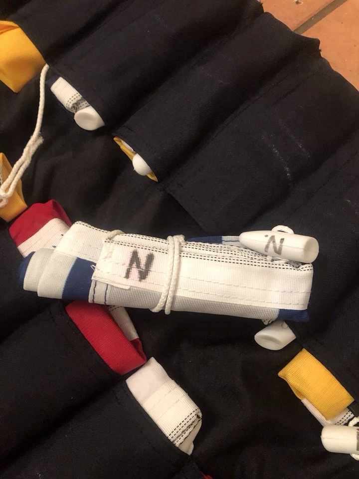 Signalflaggen Flaggenalphabet 40 Stück  30x 45 cm - Bild 4 von 4