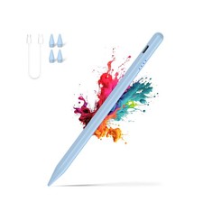 Stylus Pen for iPad 2018-2025 ,20 Mins Fast Charge Pad Pencil with Blue