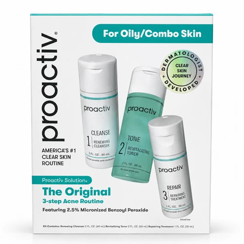 Proactiv Solution 30 days 3 Step Acne Treatment System Starter Kit Complete - product listing photo