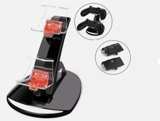 Image of YCCTEAM Dualshock 4 Dual USB Charging Charger Docking Station Stand for Sony PS4