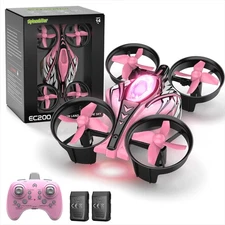 Mini Drone for ,Beginners,Adults,RC Small Nano Drones Quadcopter with 2-In-1 ...