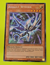 Yu-Gi-Oh Assault Wyvern 1st Edition Secret Rare MVP1-ENS03 Nm