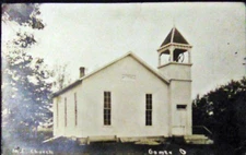 1920s RPPC M. E. CHURCH PHOTO POSTCARD