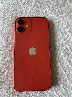 Apple iPhone 12 mini Red 128GB Unlocked 12MP Camera Hexa Core 5.4 Used/No issues