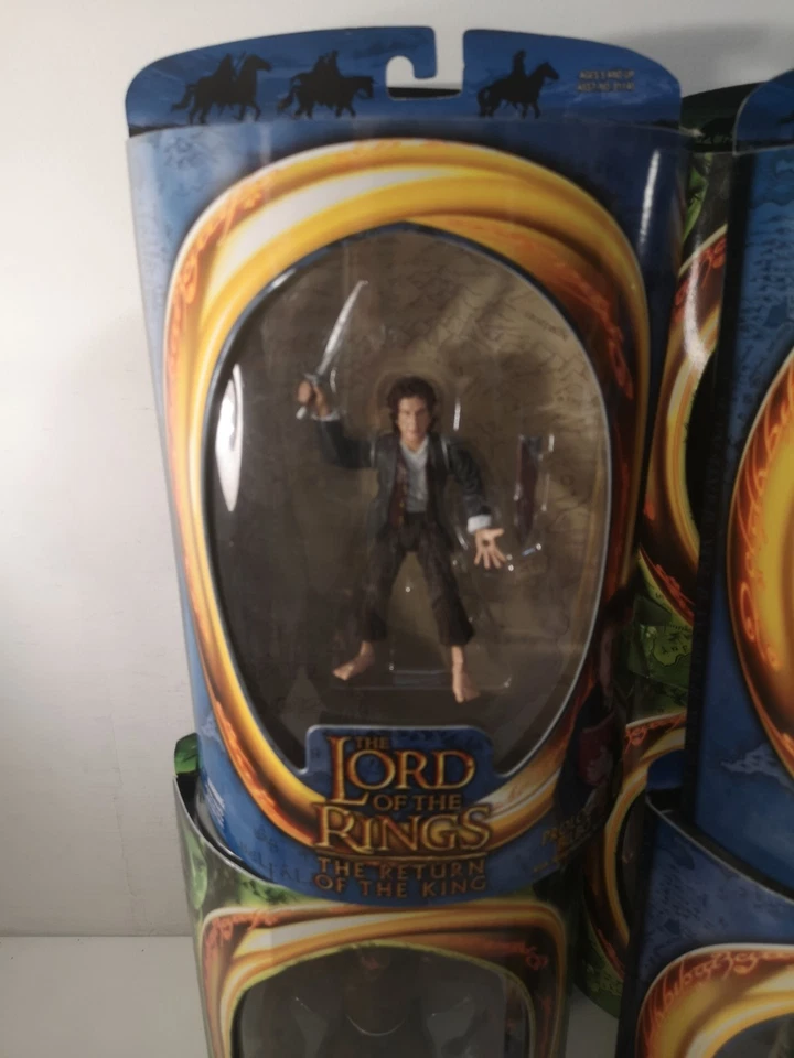 Lotto 14x Personaggi Signore Degli Anelli ToyBiz Action Figure Sigillati-G1 - Immagine 4 di 4