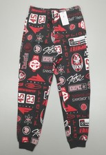 Nike Jordan Essential Printed Fleece Pants Men's Size M Black HM7257-010