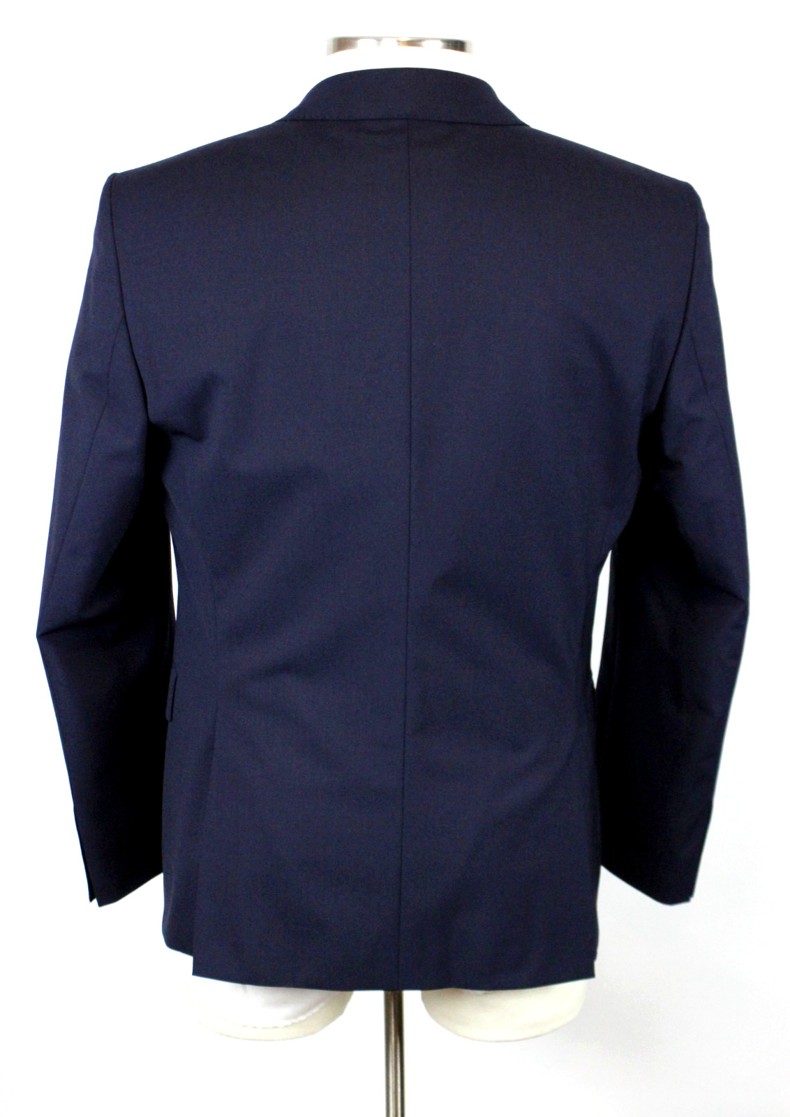 Hugo Boss Sport Coat 40 R Mens Slim Fit Huge Navy Blue Wool Blazer Jacket NWT thumbnail 5