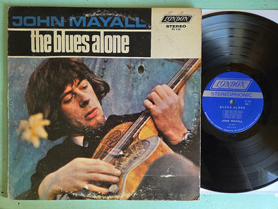 John Mayall - The Blues Alone LP USA 1967 Orig. London Pitman Zustand: VG+/VG-