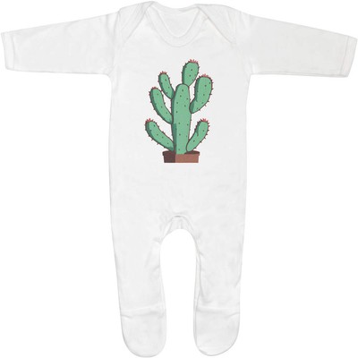Baby Strampler Jumpsuits / Schlafanzüge 'Cactus Plant' (SS044449)