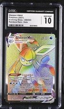 2021 Evolving Skies #208/203 Glaceon VMAX Rainbow Rare - Holo CGC 10 on eBay