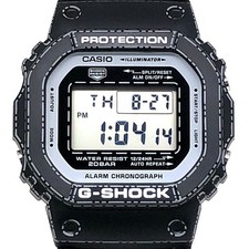 G SHOCK DW 5600RGM 1 Origami Black Square LED Backlight Crane Made in in Novembe