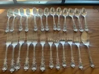 25 Pieces Wallace Sterling Sir Christopher - No Monogram- 1023 Grams