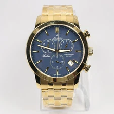 Atlantic Sealine Men's Blue Dial Stainless Steel Chronograph Watch 62455.45.51