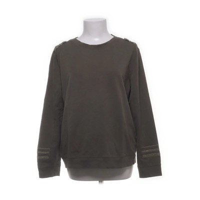 Margittes, Sweatshirt, Größe: 38, Grün, Baumwolle/Elasthan/Modal, Einfarbig #MpM