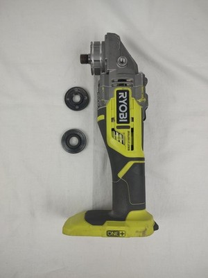 Ryobi P423 18V ONE+ Brushless 4-1/2 In Angle Grinder Green Cordless Tool Only