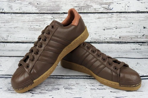 Adidas Originals SUPERSTAR LUX IE2299 Earth Strata/Gum Unisex Sneakers Size 7