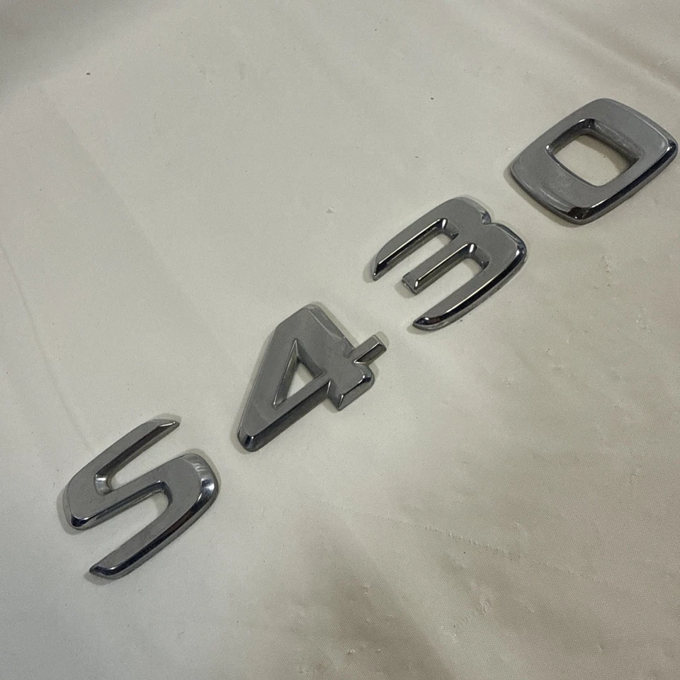 2000-2006 Mercedes Benz S430 Rear Trunk Decklid Emblem Badge Logo OEM - Image 2 of 4