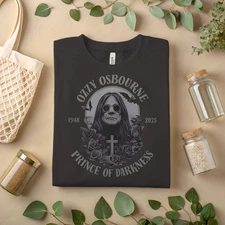Ozzy Osbourne Prince of Darkness T-Shirt – Vintage Rock Tribute Tee A244