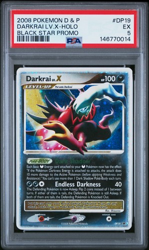 Darkrai LV.X graded PSA 5 for sale on eBay