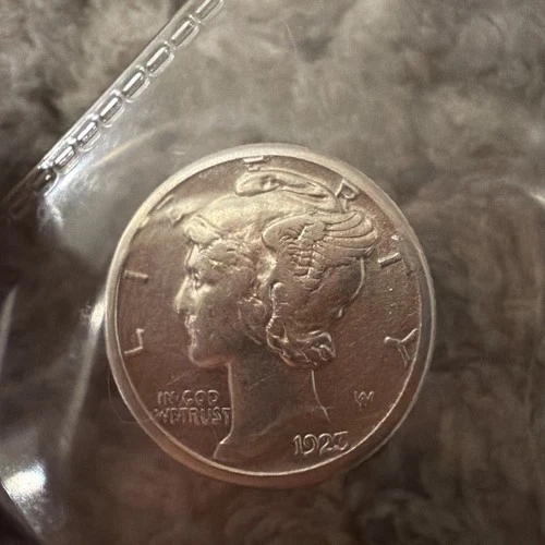 1923 S Mercury Dime Nicer Low Mintage UNC 90 Silver US Coin