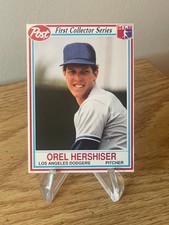 Orel Hershiser 1990 Post First Collector Series 8 of 30 Los Angeles Dodgers LA