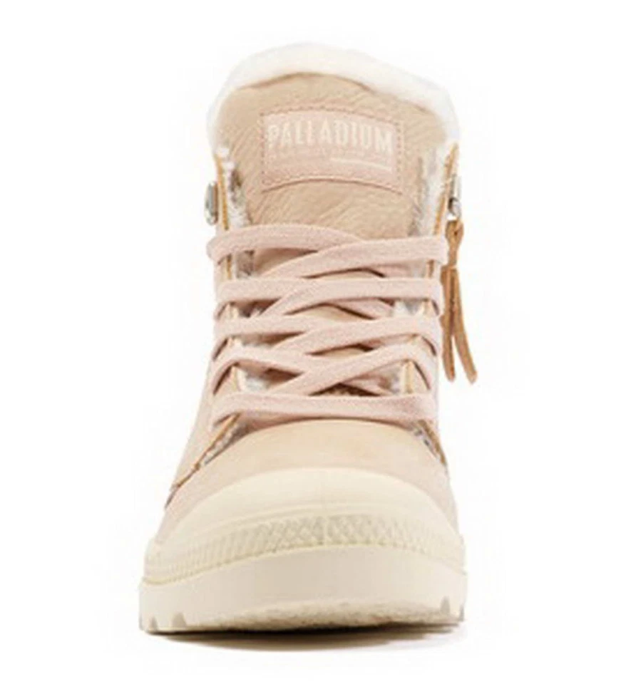 Palladium Schnürboot PAMPA HI ZIP WL Beige Leder Warm High Sneaker Stiefelette - Bild 4 von 4