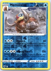 Mamoswine Reverse Holo 033/189 Astral Radiance