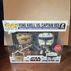 Funko Pop! Vinyl Pong Krell & Captain Rex Star Wars 2 Pack GameStop Exclusive