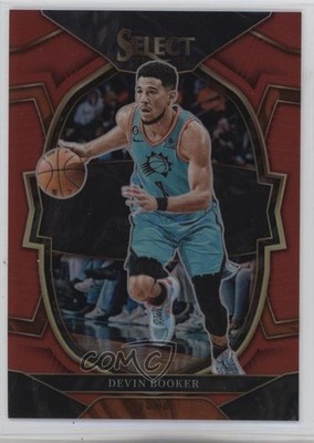 2022-23 Panini Select Concourse Red Prizm 85/199 Devin Booker #38 2r8
