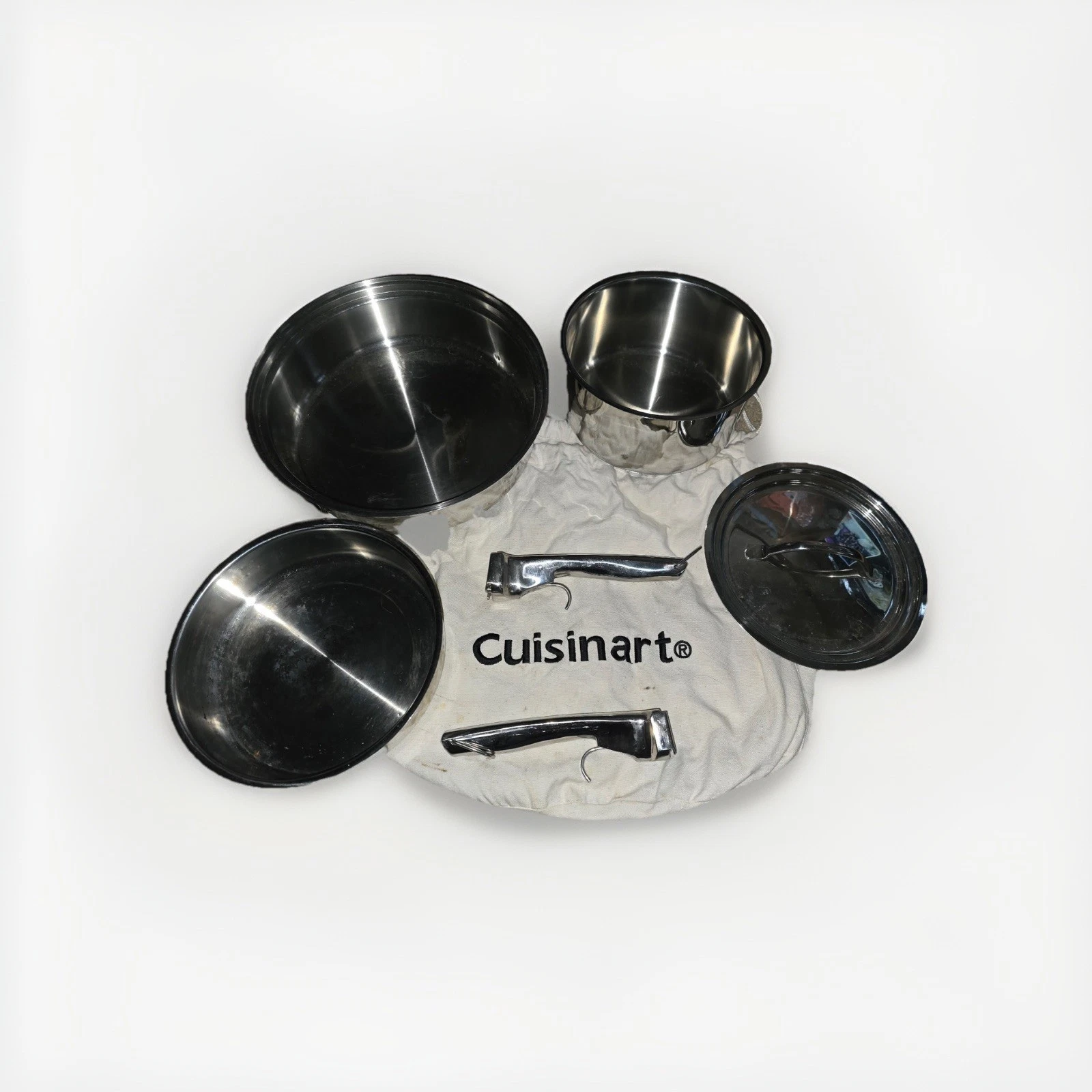 Cuisinart Stowaway Stainless Cookware - Incomplete
Opens in a new window or tab