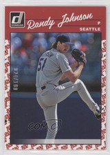 2023 Panini Donruss Retro 1990 One Hundred 24/100 Randy Johnson #283 HOF 04br