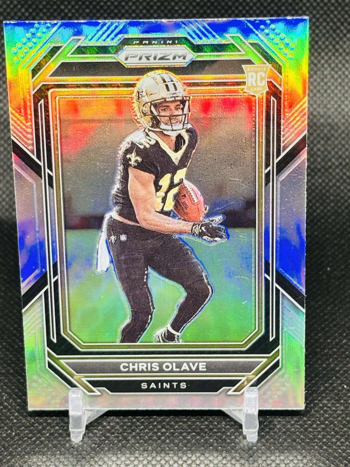 2022 Panini Prizm - Rookies Chris Olave #310 Silver Prizm (RC) Saints RC